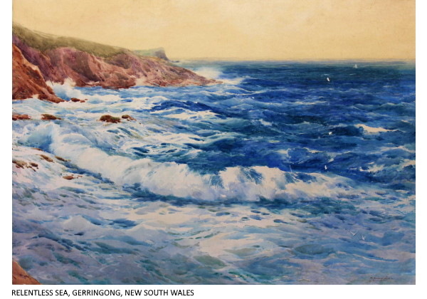 RELENTLESS SEA, GERRINGONG, NEW SOUTH WALES