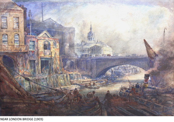 NEAR LONDON BRIDGE (1903)